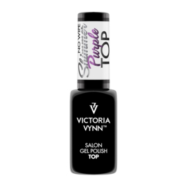 Victoria Vynn No Wipe Shimmer Purple Topcoat