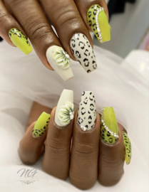 3D nailart bloem acryl 044