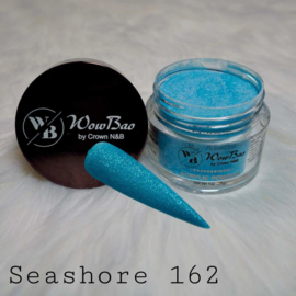 WowBao Nails acryl poeder Glitter nr 162 Seashore 28g