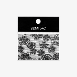 Semilac transfer folie 24 Black Lace