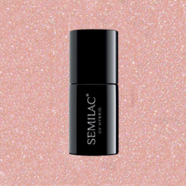 Semilac Extend 5 in 1 804 Glitter Soft Beige (rubber base)  7ml