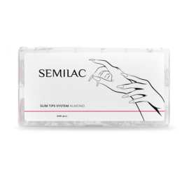 Semilac Slim tips system Almond 240st.