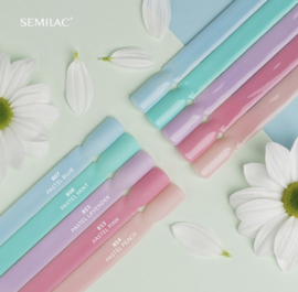 Semilac Extend 5 in 1 808 Pastel Mint (rubber base)  7ml