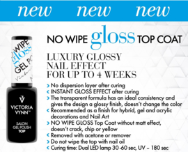 Victoria Vynn Salon Gelpolish Top no wipe Gloss 15ml