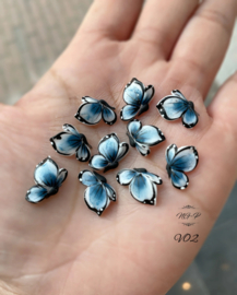 3D nailart vlinder acryl 002