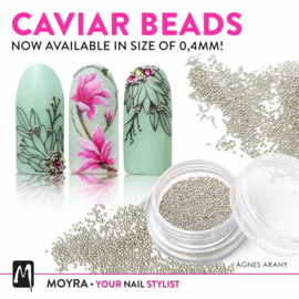Moyra Caviar Beads Rose Gold 0,4mm nr 06