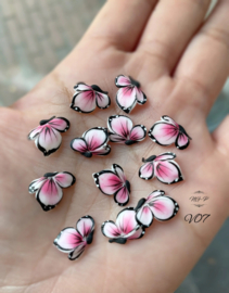 3D nailart vlinder acryl 007