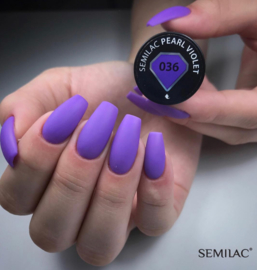 Semilac gelpolish 036 Pearl Violet 7ml