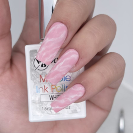 WowBao Nails White Marble INK