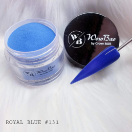 WowBao Nails acryl poeder nr 131 Royal Blue 28g
