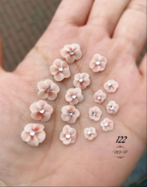 3D nailart bloem acryl 122a (S)