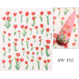 Nagelsticker tulpen SW-F12