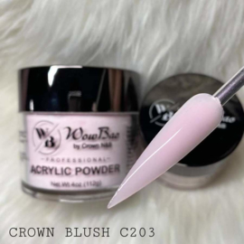 WowBao Nails acryl poeder 203 Crown Blush 112g