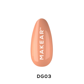 MAKEAR Gelpolish DG03 French Orange | Sweet & Tasty 8ml