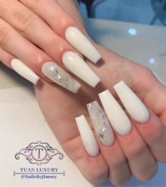 WowBao Nails acryl poeder nr 103 Off White 28g