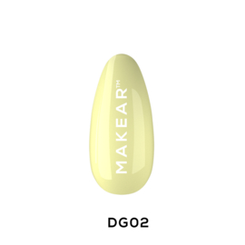 MAKEAR Gelpolish DG02 Hello Yellow | Sweet & Tasty 8ml