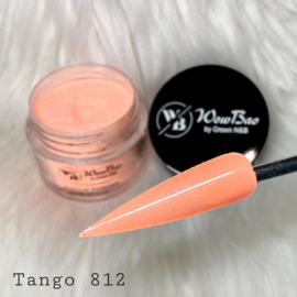WowBao Nails acryl poeder Shimmer nr 812 Tango 28g