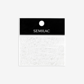 Semilac transfer folie 15 White Lace