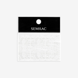 Semilac transfer folie 16 White Lace