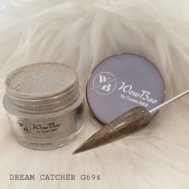 WowBao Nails acryl poeder Glitter nr G694 Dream Catcher 28g