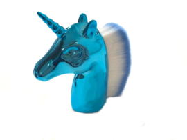 Stofkwast Unicorn blauw