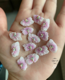 3D nailart bloem acryl 131