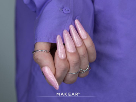 Makear Gel & Go Glitter Pink 15ml