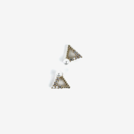 Semilac nailart triangle goud 784 2pcs