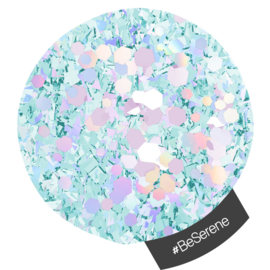 Halo Create - Glitter 5g #BeSerene Multi Hex glitter