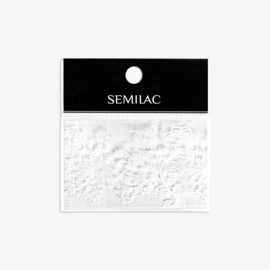 Semilac transfer folie 22 White Lace