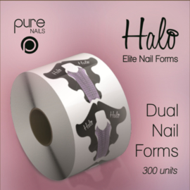 Halo Elite Dual Nail Forms sjablonen  - 300's