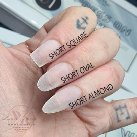 WowBao Nails Press On Nail Tips | Short Almond WB2-02