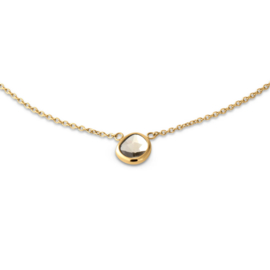 Melano Friends Layla Ketting Goudkleurig Champagne