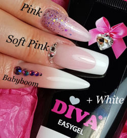 Diva Easygel Pink 60ml (acrylgel)