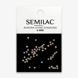 Semilac Aurora Shine Diamond 6mm steentjes