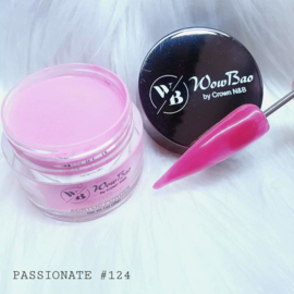 WowBao Nails acryl poeder nr 124 Passionate 28g