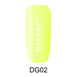 MAKEAR Gelpolish DG02 Hello Yellow | Sweet & Tasty 8ml