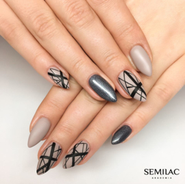 Semilac gelpolish 107 Steel Gray 7ml