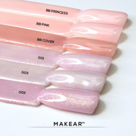 MAKEAR Builder Base Glitter G03 8ml