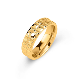 Melano Twisted Tana Ring Goudkleurig