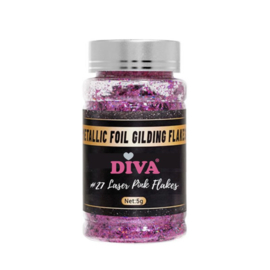 Diva Flake It Up Laser Pink 5g