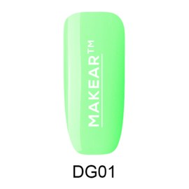 MAKEAR Gelpolish DG01 Green Dream | Sweet & Tasty 8ml
