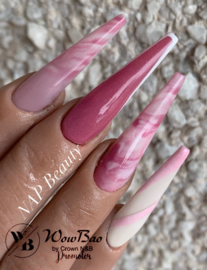 WowBao Nails acryl poeder Shimmer nr S702 Barbie 28g