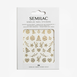 Semilac Waterdecal 06 - kerst