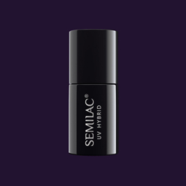 Semilac gelpolish 100 Black Purple 7ml