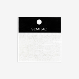 Semilac transfer folie 14 White Lace