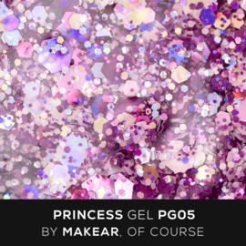 Makear PG05 Princess Gel - Pink 5ml