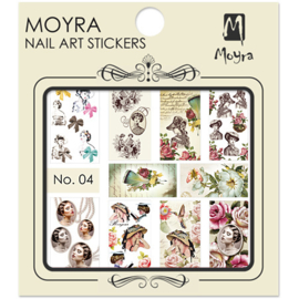 Moyra Water Transfer Nailart Sticker 04