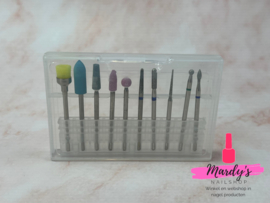 Frees bit set manicure 10 delig geel