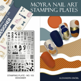 Moyra Stempel Plaat 103 Designer